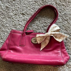 Coach shoulder purse